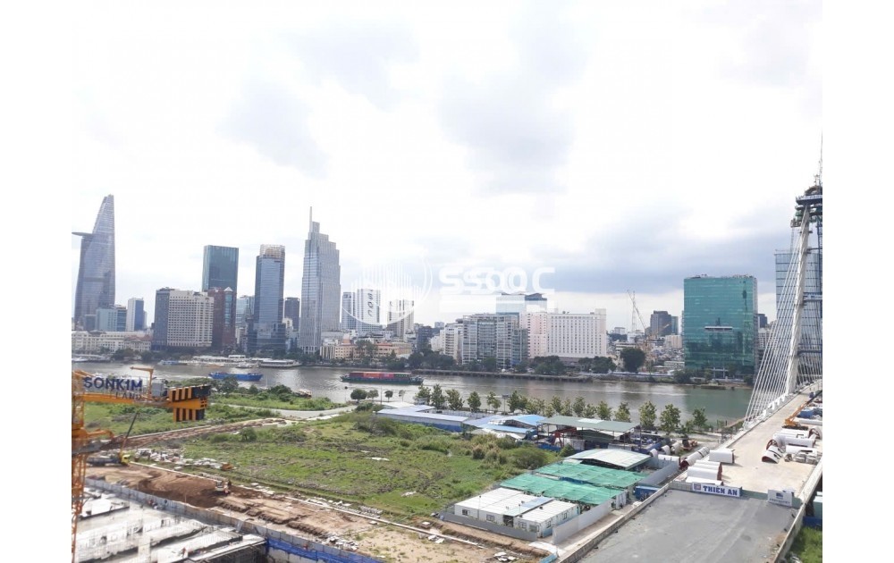 CHO THUÊ CĂN HỘ GALLERIA – THE METROPOLE THỦ THIÊM 50M2 1 PHÒNG NGỦ VIEW CẦU BA SON & QUẬN 1 30 TRIỆU NET