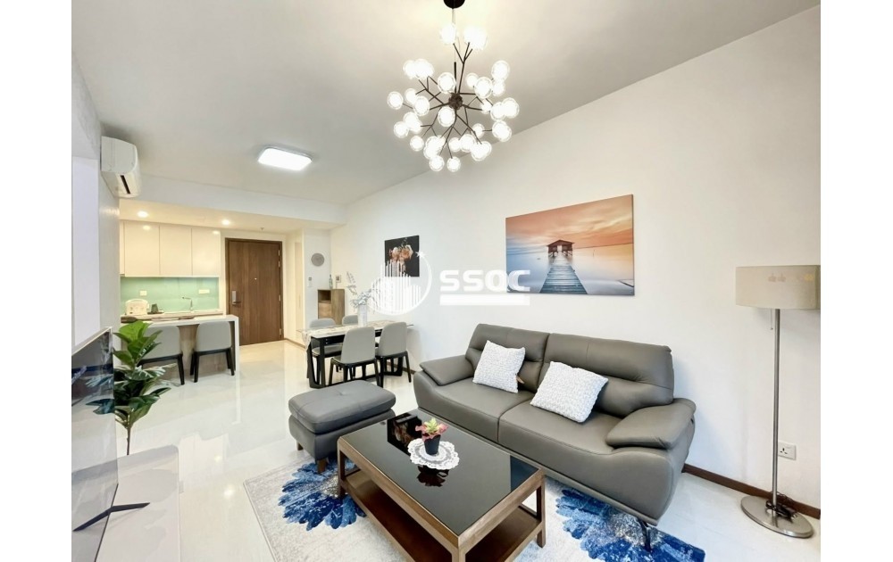CHO THUÊ CĂN HỘ ONE VERANDAH 81M2 2 PHÒNG NGỦ VIEW SÔNG ĐÔNG NAM FULL NỘI THẤT 21 TRIỆU/THÁNG