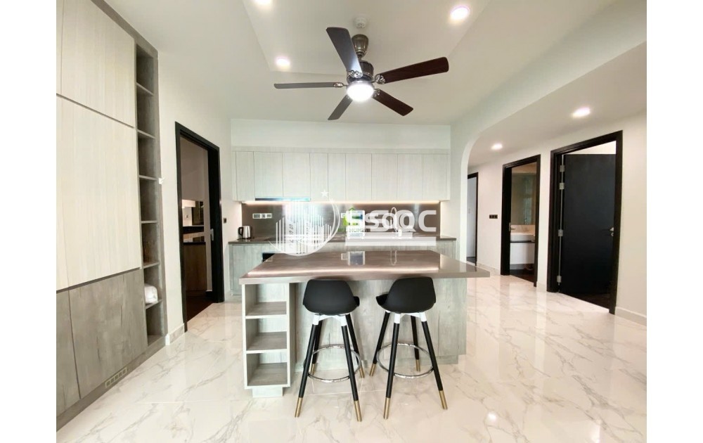 CHO THUÊ CĂN HỘ FELIZ EN VISTA 239M2 4 PHÒNG NGỦ VIEW SÔNG HƯỚNG TÂY NAM GIÁ 122 TRIỆU