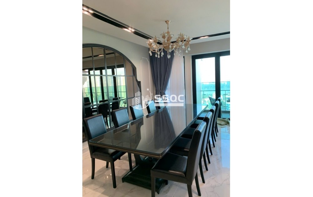 CHO THUÊ CĂN HỘ FELIZ EN VISTA 239M2 4 PHÒNG NGỦ VIEW SÔNG FULL NỘI THẤT GIÁ 122 TRIỆU