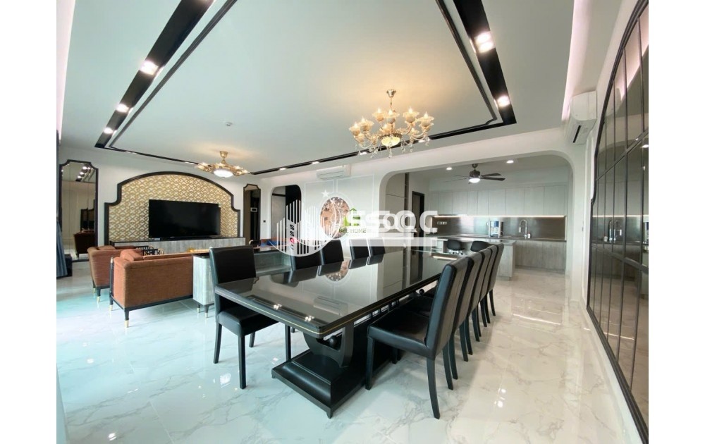 CHO THUÊ CĂN HỘ FELIZ EN VISTA 239M2 4 PHÒNG NGỦ VIEW SÔNG FULL NỘI THẤT GIÁ 122 TRIỆU