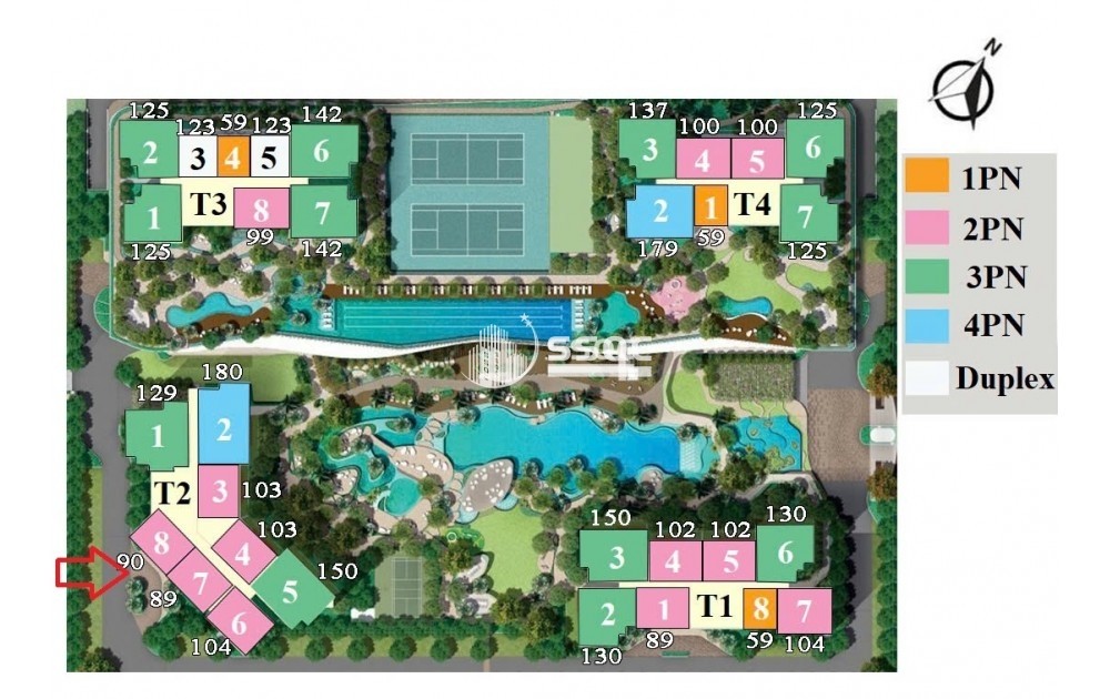 CHO THUÊ CĂN HỘ ESTELLA HEIGHTS 89M2 2 PHÒNG NGỦ FULL NỘI THẤT TẦNG CAO GIÁ 35 TRIỆU