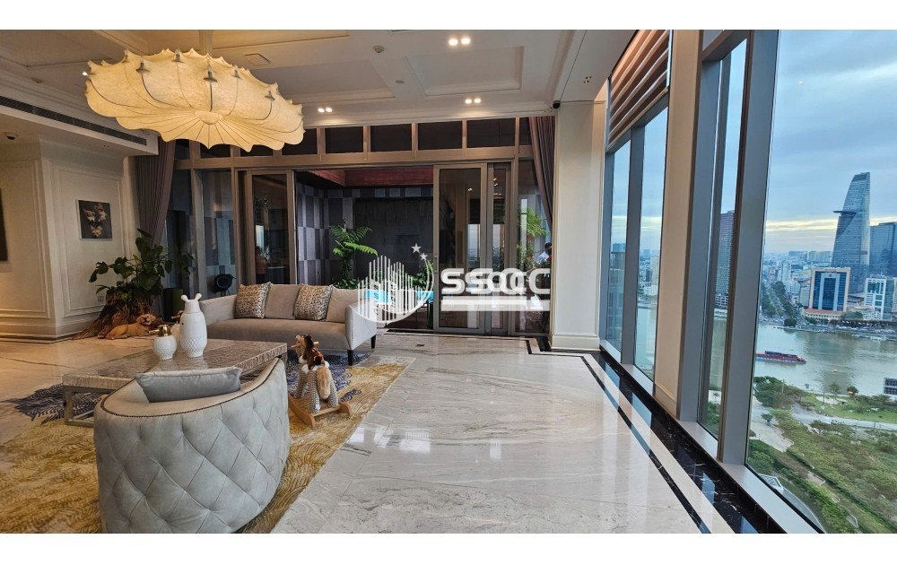 BÁN PENTHOUSE EMPIRE CITY THỦ THIÊM 379M² 4 PHÒNG NGỦ VIEW SÔNG GIÁ 190 TỶ