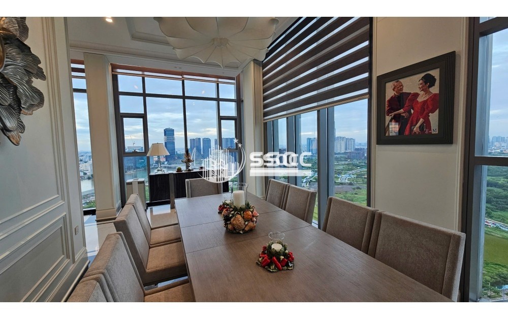 BÁN PENTHOUSE EMPIRE CITY THỦ THIÊM 379M² 4 PHÒNG NGỦ VIEW SÔNG GIÁ 190 TỶ