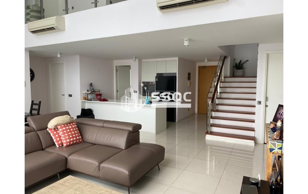 CHO THUÊ PENTHOUSE THE ESTELLA 252M² 4 PHÒNG NGỦ NHÀ TRỐNG GIÁ 5.000 USD/THÁNG