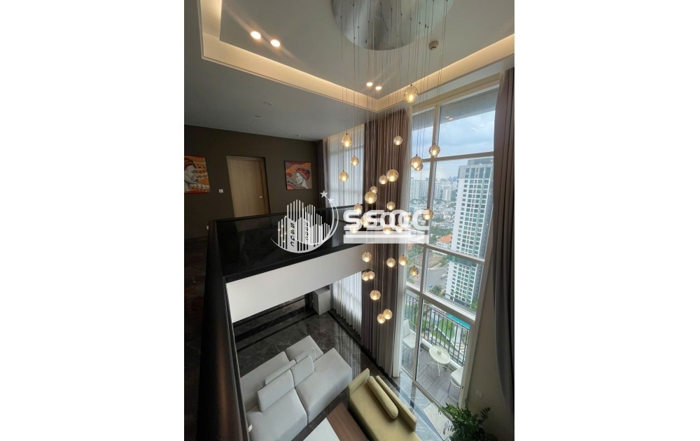 CHO THUÊ PENTHOUSE VISTA VERDE 424M2 4PN FULL NỘI THẤT NHÀ TRỐNG GIÁ 5.000 USD/THÁNG