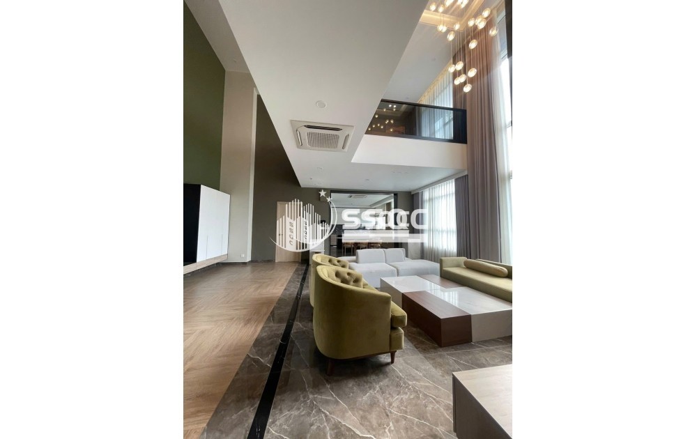 CHO THUÊ PENTHOUSE VISTA VERDE 424M2 4PN FULL NỘI THẤT NHÀ TRỐNG GIÁ 5.000 USD/THÁNG
