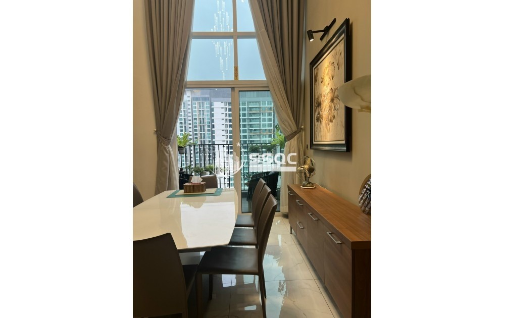 BÁN DUPLEX VISTA VERDE 191M² 4 PHÒNG NGỦ FULL NỘI THẤT VIEW NGOẠI KHU GIÁ 19 TỶ