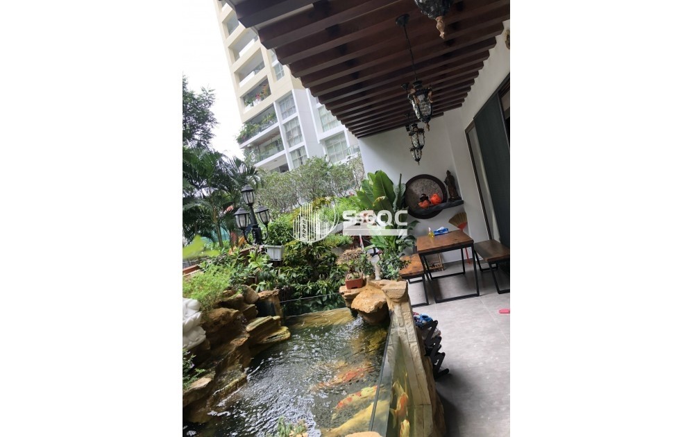 BÁN CĂN HỘ SÂN VƯỜN THE ESTELLA 192M² 3 PHÒNG NGỦ FULL NỘI THẤT GIÁ 23 TỶ