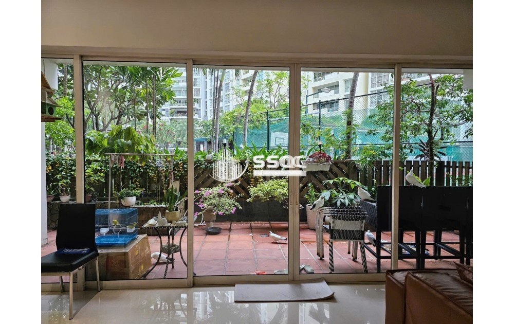 BÁN CĂN HỘ GARDEN APARTMENT THE ESTELLA 192M² 3 PHÒNG NGỦ SÂN VƯỜN RIÊNG 23.5 TỶ