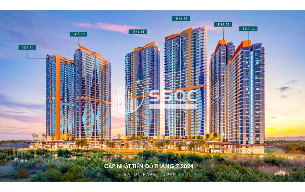 Sở Hữu Eaton Park Mai Chí Thọ Giá Tốt – Căn Hộ 1PN Chỉ Từ 7.2 Tỷ