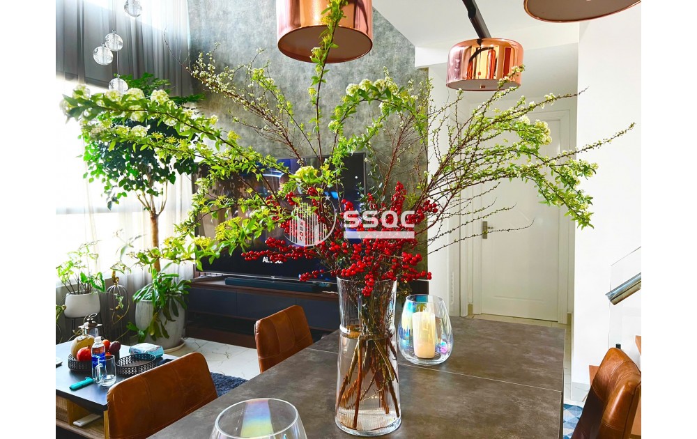 Bán Căn Hộ Duplex Vista Verde 99m2 Full Nội Thất Sổ Hồng Riêng