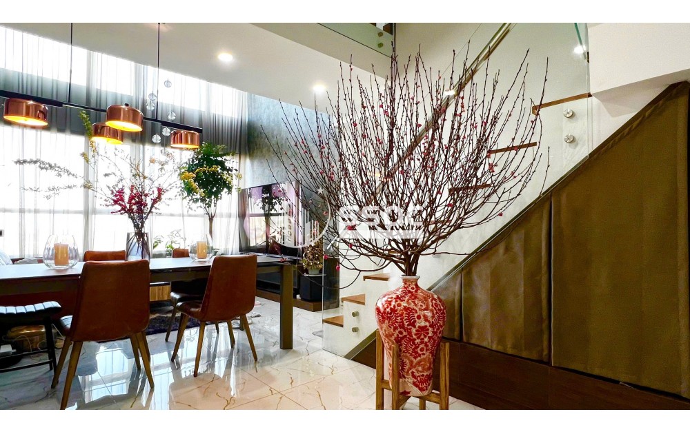 Bán Căn Hộ Duplex Vista Verde 99m2 Full Nội Thất Sổ Hồng Riêng