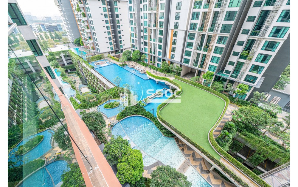 FELIZ EN VISTA - 2 phòng ngủ - 88m2- full nội thất đẹp- không gian sống nhiều cây xanh chuẩn Singapore