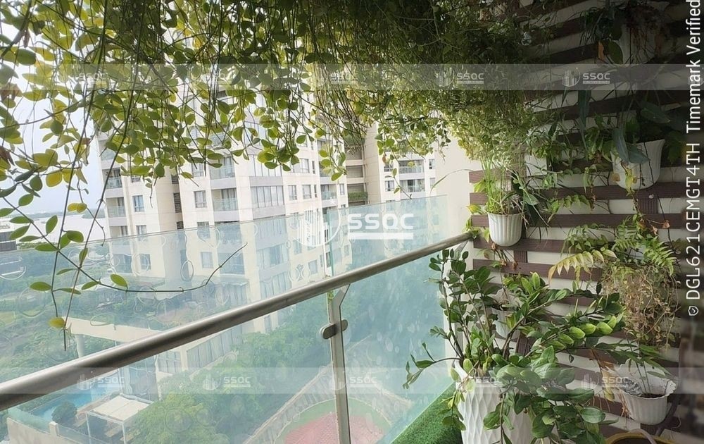 Cho thuê căn hộ 3 phòng ngủ Đảo Kim Cương, DT 120m2, Full nội thất, Giá 45 triệu/tháng, view nội khu yên tĩnh