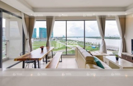 Cho thuê căn hộ 3 phòng ngủ Đảo Kim Cương, DT 120m2, Full nội thất, Giá 45 triệu/tháng, view sông