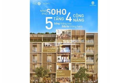 BÁN CĂN SOHO THE GLOBAL CITY 95M2 1 PHÒNG NGỦ VỊ TRÍ ĐẮC ĐỊA GIÁ 35 TỶ