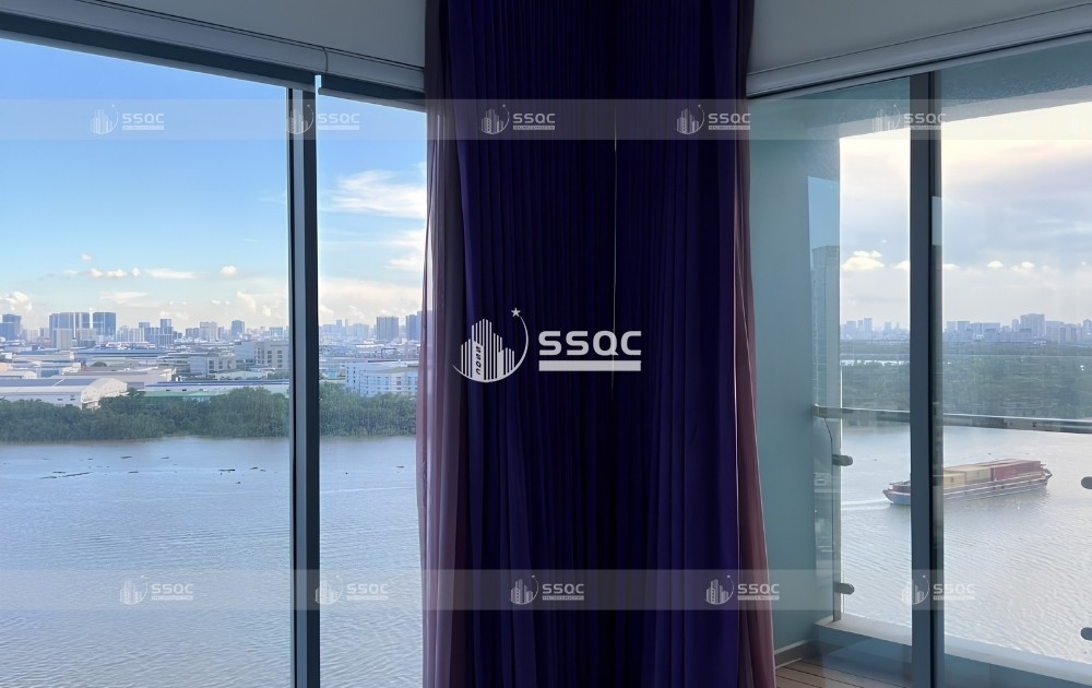 Bán căn hộ Đảo Kim Cương 4PN - View trực diện sông Sài Gòn và Quận 1