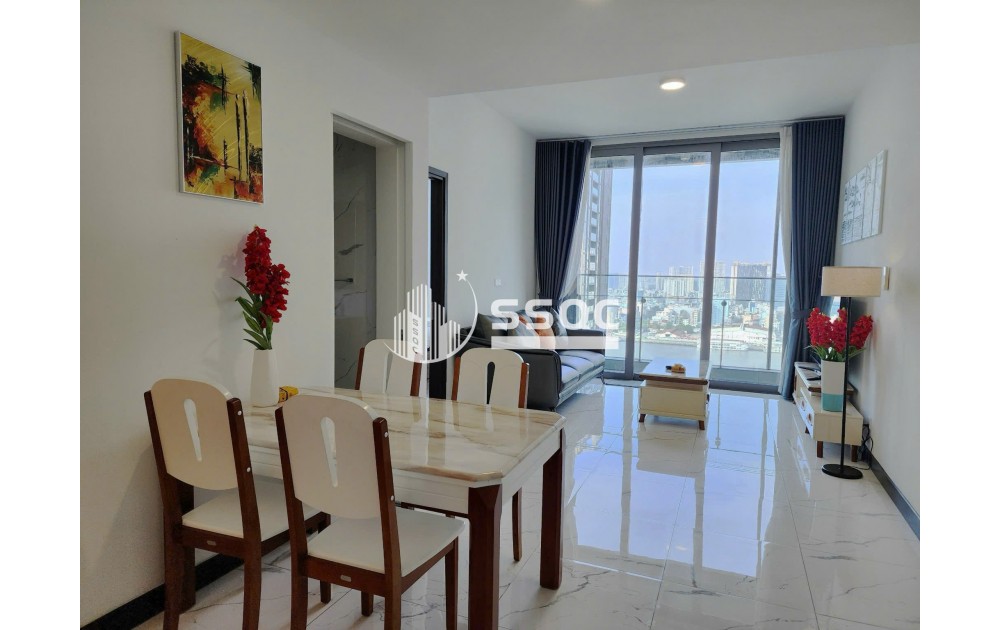 CHO THUÊ EMPIRE CITY – CĂN 1PN 64M² TÒA T2A, TẦNG CAO – FULL NỘI THẤT – 28TR/THÁNG NET