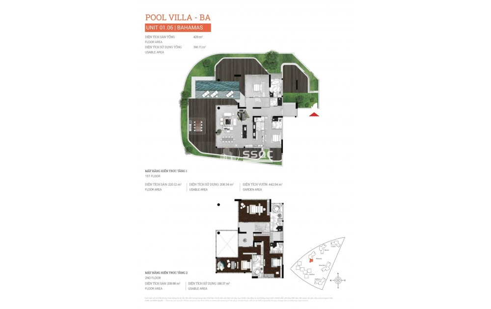 BÁN POOL VILLA ĐẢO KIM CƯƠNG, GIÁ CỰC TỐT CHO NHÀ ĐẦU TƯ: 5 PHÒNG NGỦ - 871M2 - GIÁ: 95 TỶ