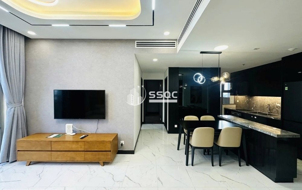 CHO THUÊ EMPIRE CITY – CĂN 2PN 92M² TÒA T1C, TẦNG TRUNG – FULL NỘI THẤT – 40TR/THÁNG NET