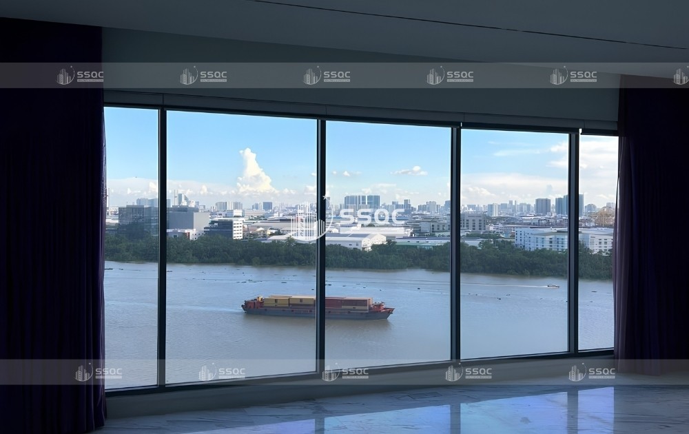 Bán căn hộ Đảo Kim Cương 4PN - View trực diện sông Sài Gòn và Quận 1