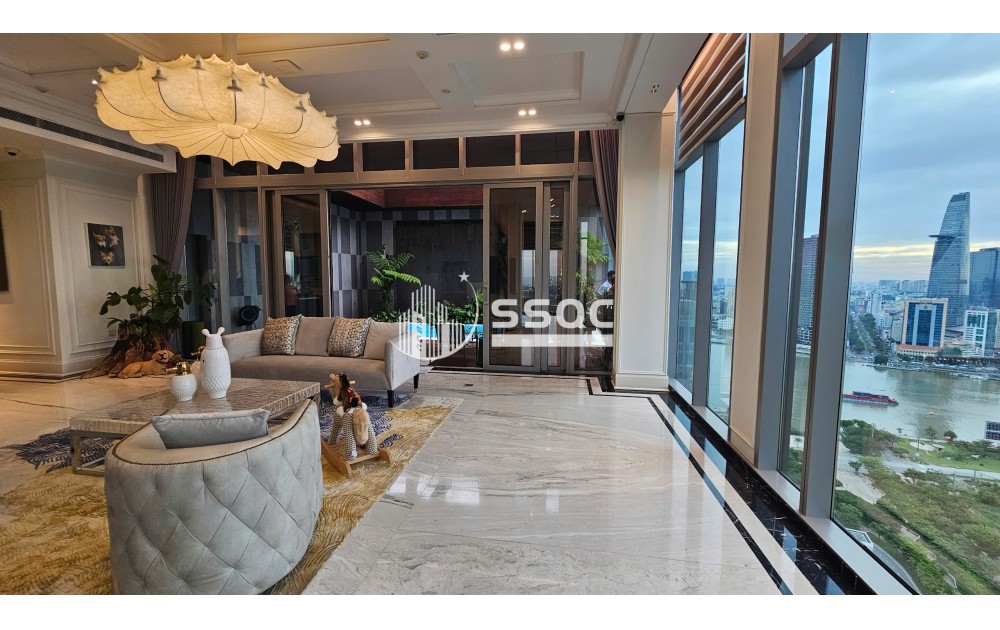 BÁN PENTHOUSE EMPIRE CITY, 3 PHÒNG NGỦ - 379M2, NHÀ ĐẸP LUNG LINH, GIÁ: 190 TỶ