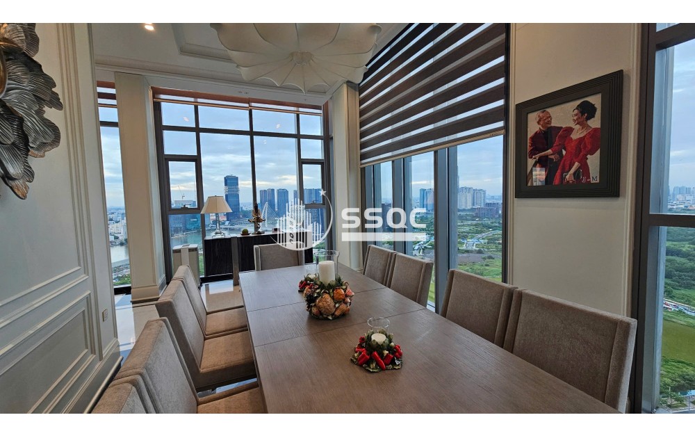 BÁN PENTHOUSE EMPIRE CITY, 3 PHÒNG NGỦ - 379M2, NHÀ ĐẸP LUNG LINH, GIÁ: 190 TỶ