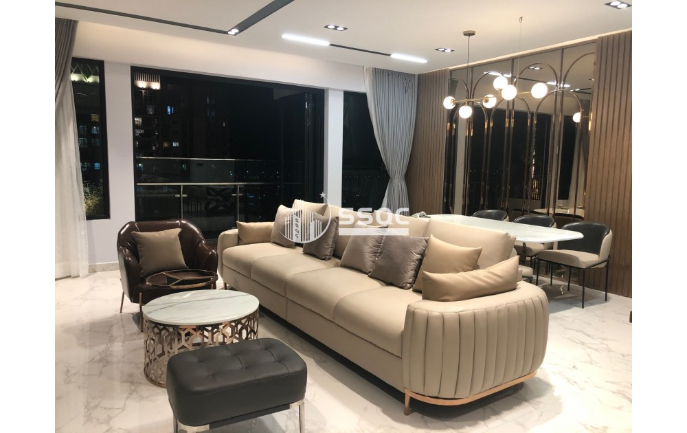 CĂN HỘ FELIZ EN VISTA CHO THUÊ, GIÁ: 78.97 TRIỆU - 4 PHÒNG NGỦ, 181M2, FULL NỘI THẤT CAO CẤP
