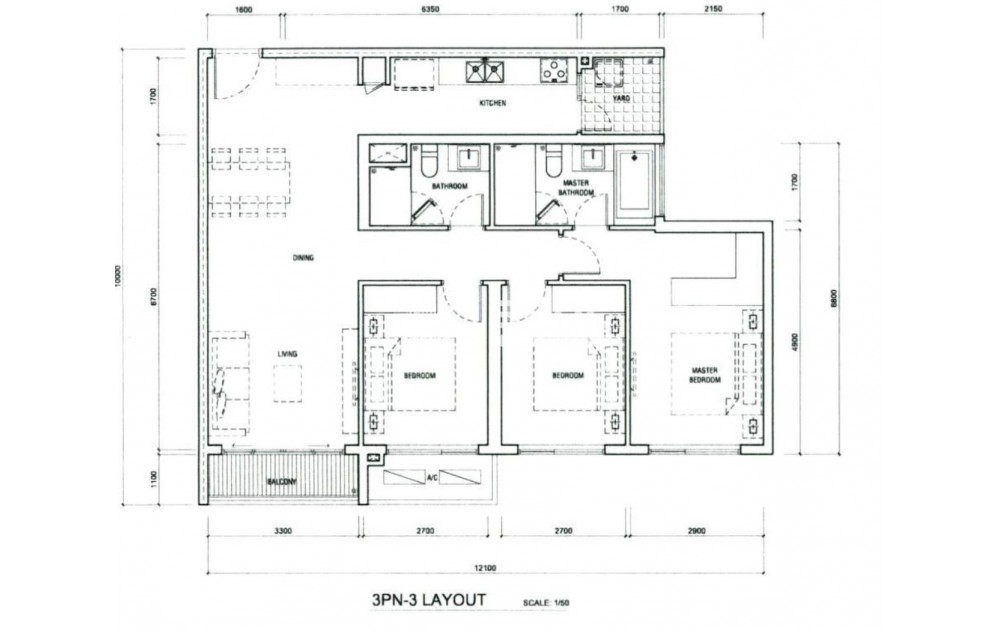 BÁN CĂN HỘ ONE VERANDAH GIÁ CỰC TỐT CHO NHÀ ĐẦU TƯ, 15 TỶ - 3PN - 108M2
