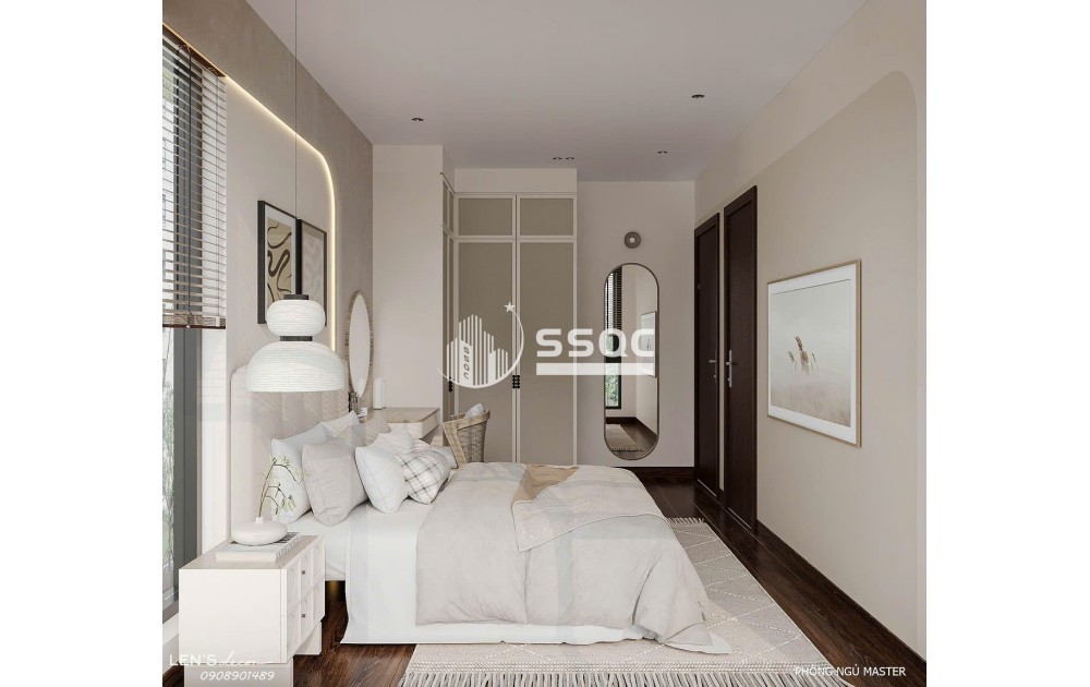 CĂN HỘ ONE VERANDAH CHO THUÊ: 3 PHÒNG NGỦ - 104M2, GIÁ 40 TRIỆU, FULL NỘI THẤT CAO CẤP