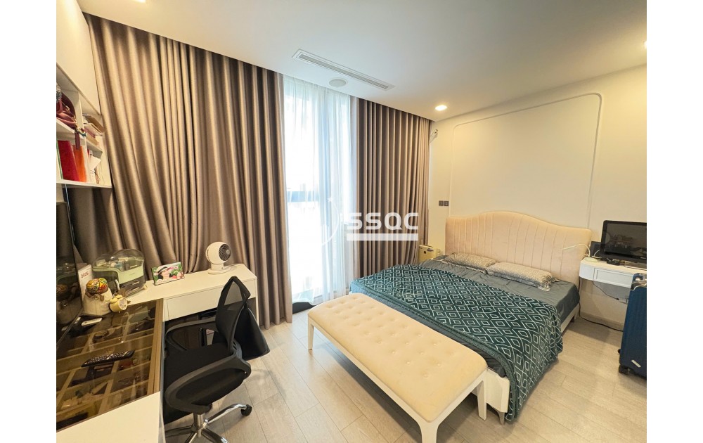 CHO THUÊ CĂN HỘ VINHOMES BA SON, 3 PHÒNG NGỦ - 111M2, GIÁ: 49 TRIỆU, XÁCH VALI VÀO Ở NGAY