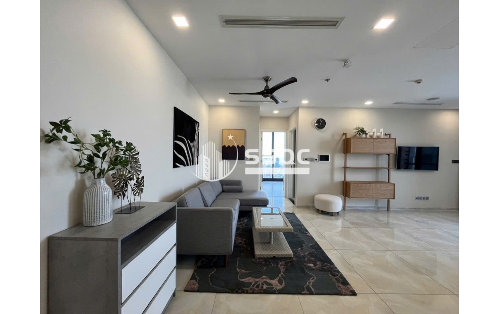 CĂN HỘ VINHOMES BA SON CHO THUÊ, GIÁ 57.91 TRIỆU - 3 PHÒNG NGỦ 101M2, FULL NỘI THẤT CAO CẤP