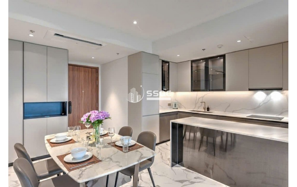 CĂN HỘ METROPOLE CHO THUÊ 2 PHÒNG NGỦ - 83M2, GIÁ: 60 TRIỆU, FULL NỘI THẤT CAO CẤP