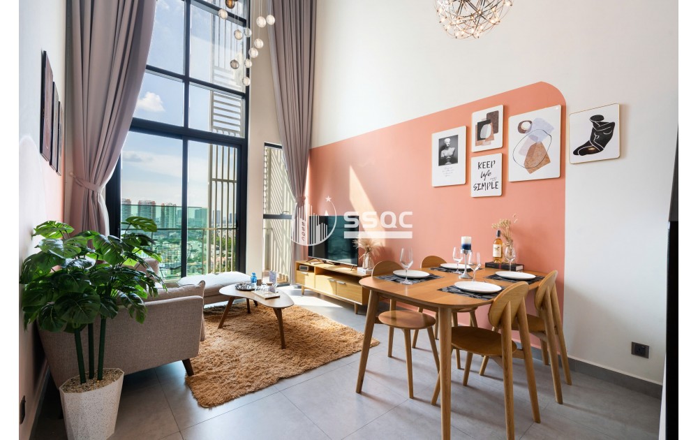 XÁCH VALI VÀO Ở NGAY! DUPLEX FELIZ EN VISTA, 2 PHÒNG NGỦ - 103M2, GIÁ: 28 TRIỆU