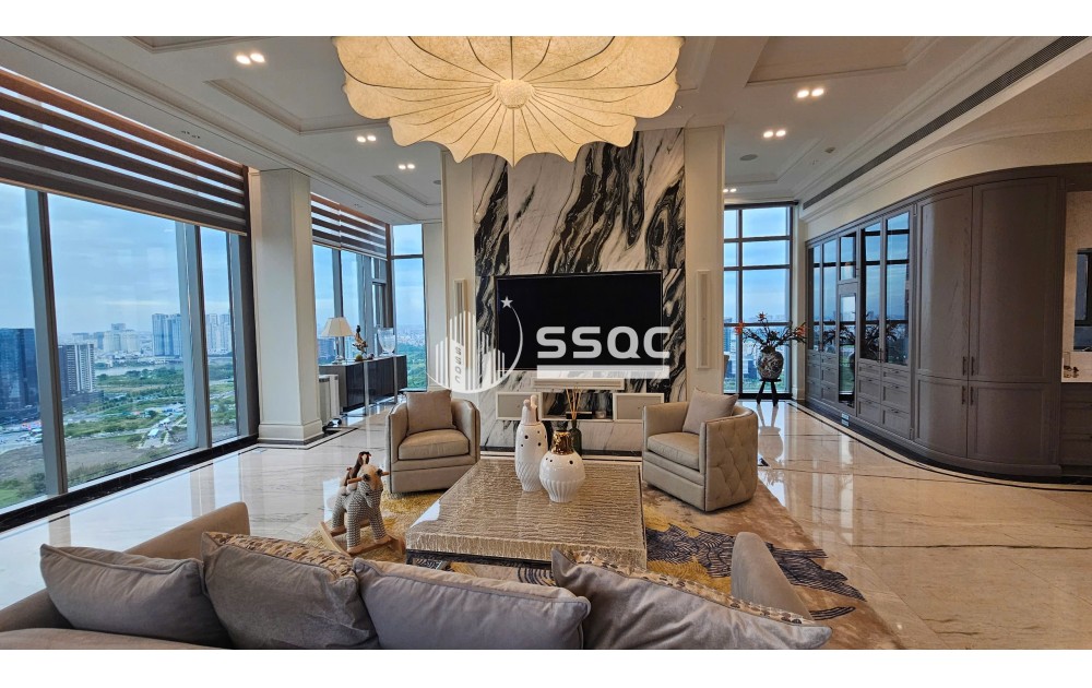 BÁN PENTHOUSE EMPIRE CITY, GIÁ 171 TỶ - 3 PHÒNG NGỦ, DIỆN TÍCH 379 M2, NHÀ ĐẸP LUNG LINH