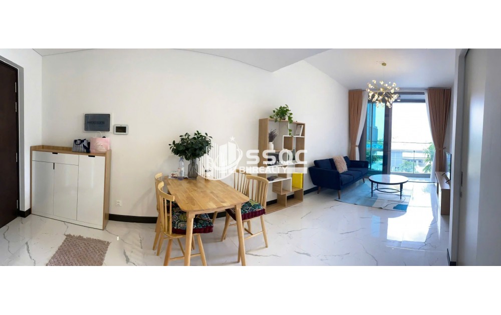 CĂN HỘ EMPIRE CITY CHO THUÊ 1 PHÒNG NGỦ - 64 M2, GIÁ: 22.95 TRIỆU/THÁNG, FULL NỘI THẤT CAO CẤP