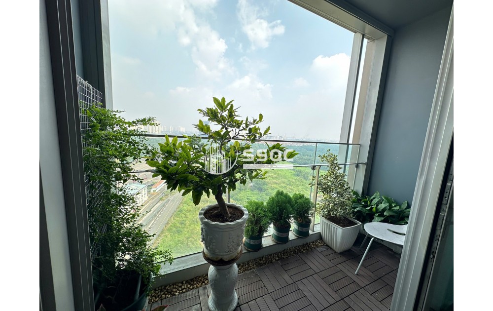 CHO THUÊ CĂN HỘ EMPIRE CITY, 2 PHÒNG NGỦ - 93 M2, GIÁ: 40.5 TRIỆU/THÁNG, FULL NỘI THẤT CAO CẤP