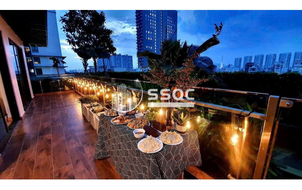 CĂN HỘ FELIZ EN VISTA CHO THUÊ, 2 PHÒNG NGỦ - 122 M2, GIÁ 36 TRIỆU/THÁNG, FULL NỘI THẤT CAO CẤP