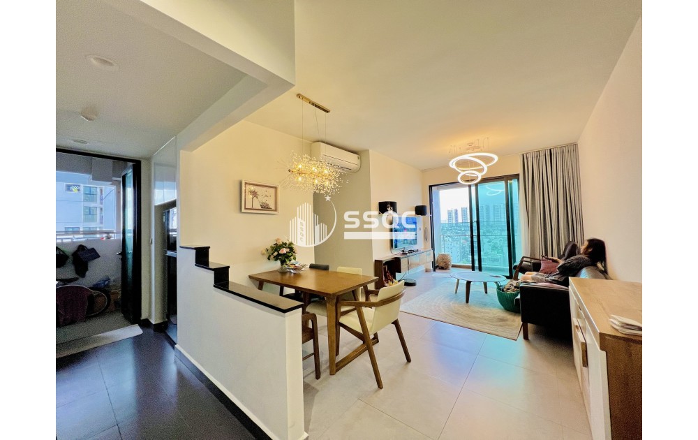 CĂN HỘ FELIZ EN VISTA CHO THUÊ, GIÁ 23.4 TRIỆU/THÁNG, 85 M2 - 2 PHÒNG NGỦ FULL NỘI THẤT CAO CẤP