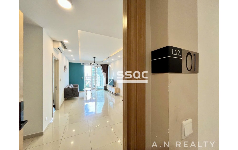 CHO THUÊ CĂN HỘ VISTA VERDE, Giá: 19.8 TRIỆU/THÁNG, 2 PHÒNG NGỦ - XÁCH VALI VÀO Ở NGAY
