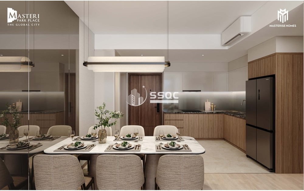 BÁN CĂN HỘ MASTERI PARK PLACE 2 PHÒNG NGỦ 8.34 TỶ HÀNG CHỦ ĐẦU TƯ CHỌN CĂN ĐẸP