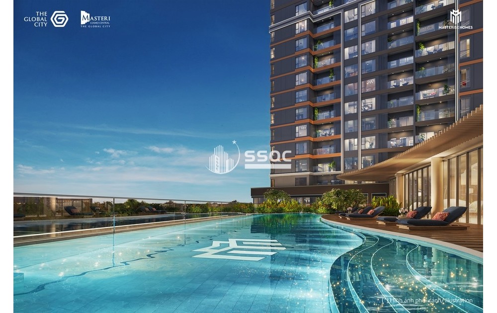 BÁN CĂN HỘ MASTERI COSMO CENTRAL 1 PHÒNG NGỦ 54.6M2 GIÁ GỐC TỪ CHỦ ĐẦU TƯ 6.06 TỶ