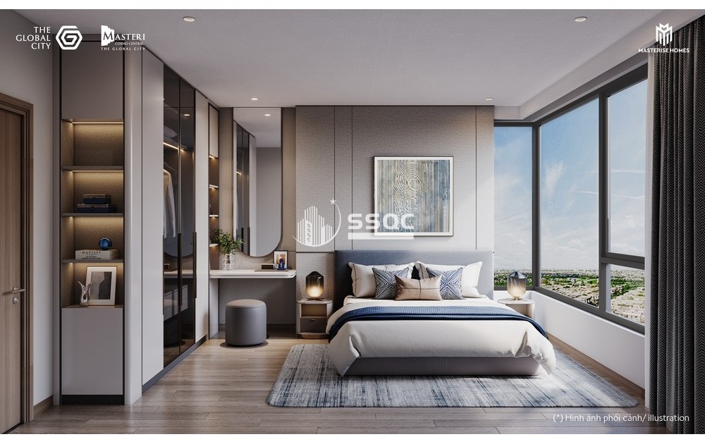 BÁN CĂN HỘ MASTERI COSMO CENTRAL 1 PHÒNG NGỦ DIỆN TÍCH 49.8M2 GIÁ GỐC TỪ CHỦ ĐẦU TƯ 6.09 TỶ