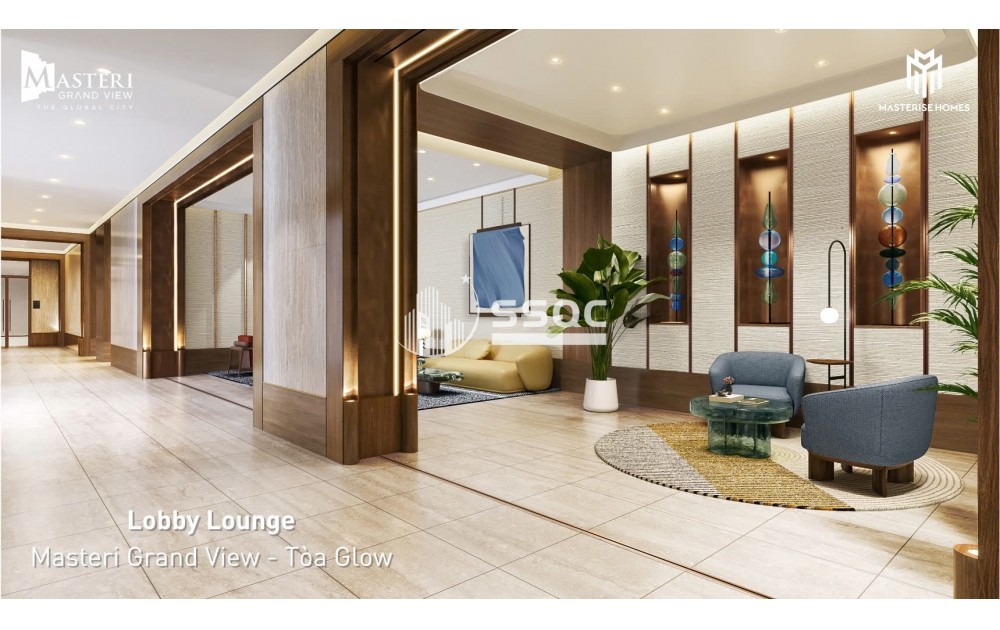 BÁN CĂN HỘ MASTERI GRAND VIEW 1PN 58.3M2 TỪ CHỦ ĐẦU TƯ GIÁ TỐT