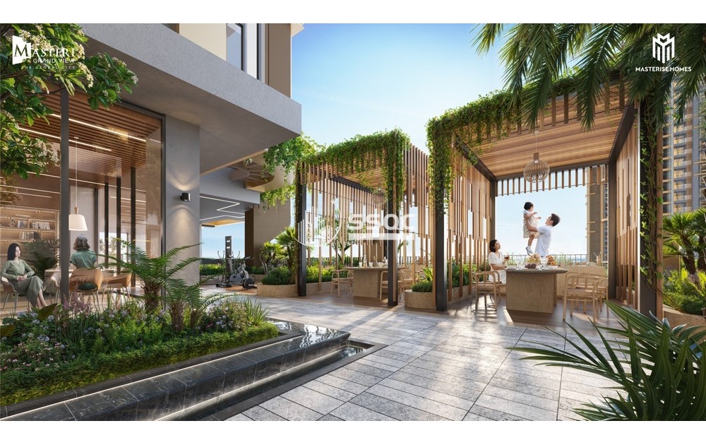 BÁN CĂN HỘ MASTERI GRAND VIEW 1PN 58.3M2 TỪ CHỦ ĐẦU TƯ GIÁ TỐT