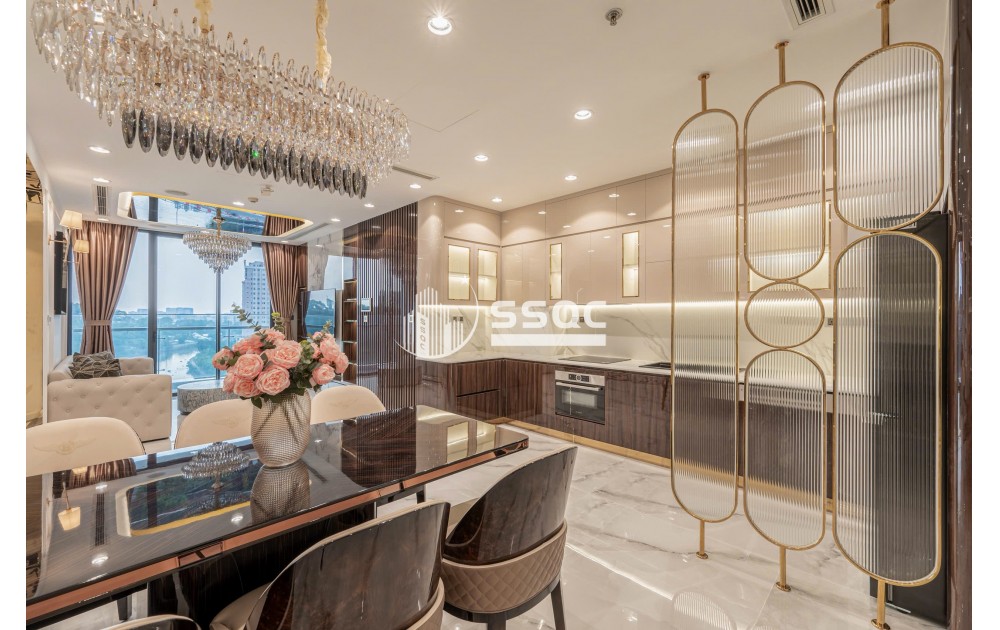 BÁN CĂN HỘ VINHOMES BA SON, GIÁ 24.75 TỶ - 111 M2, 3 PHÒNG NGỦ - XÁCH VALI VÀO Ở
