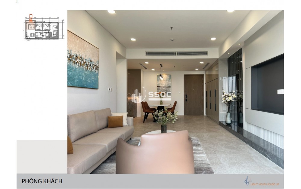 BÁN CĂN HỘ THE RIVER THỦ THIÊM NHÀ ĐẸP LUNG LINH GIÁ 42.84 TỶ - 3 PHÒNG NGỦ - 140 M2