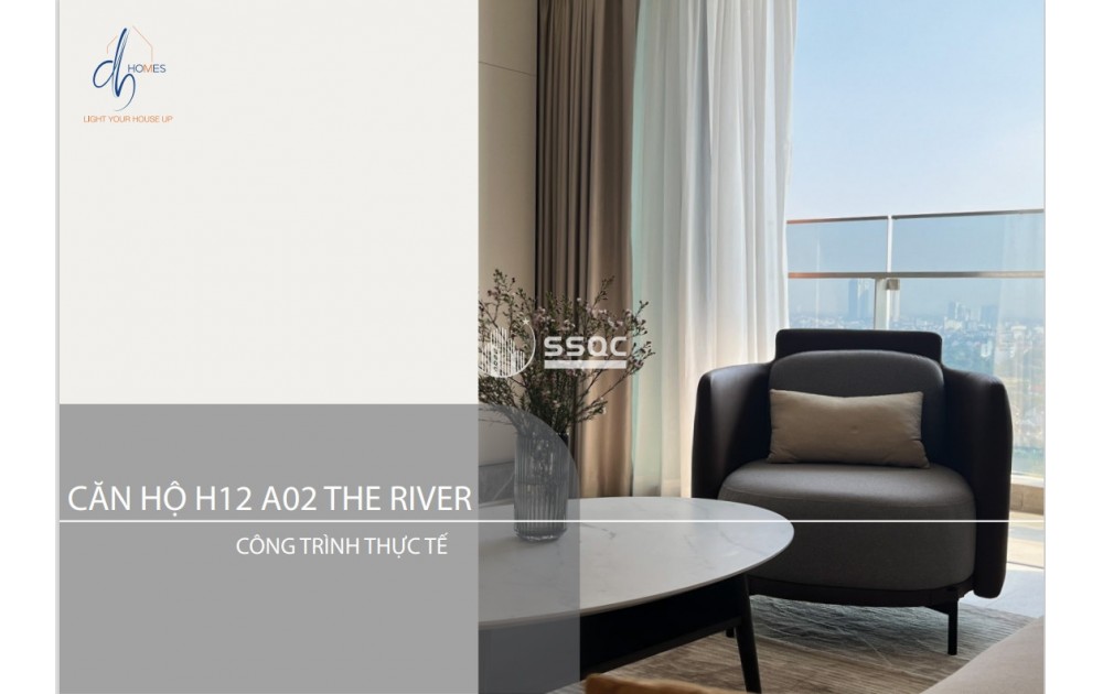 BÁN CĂN HỘ THE RIVER THỦ THIÊM NHÀ ĐẸP LUNG LINH GIÁ 42.84 TỶ - 3 PHÒNG NGỦ - 140 M2