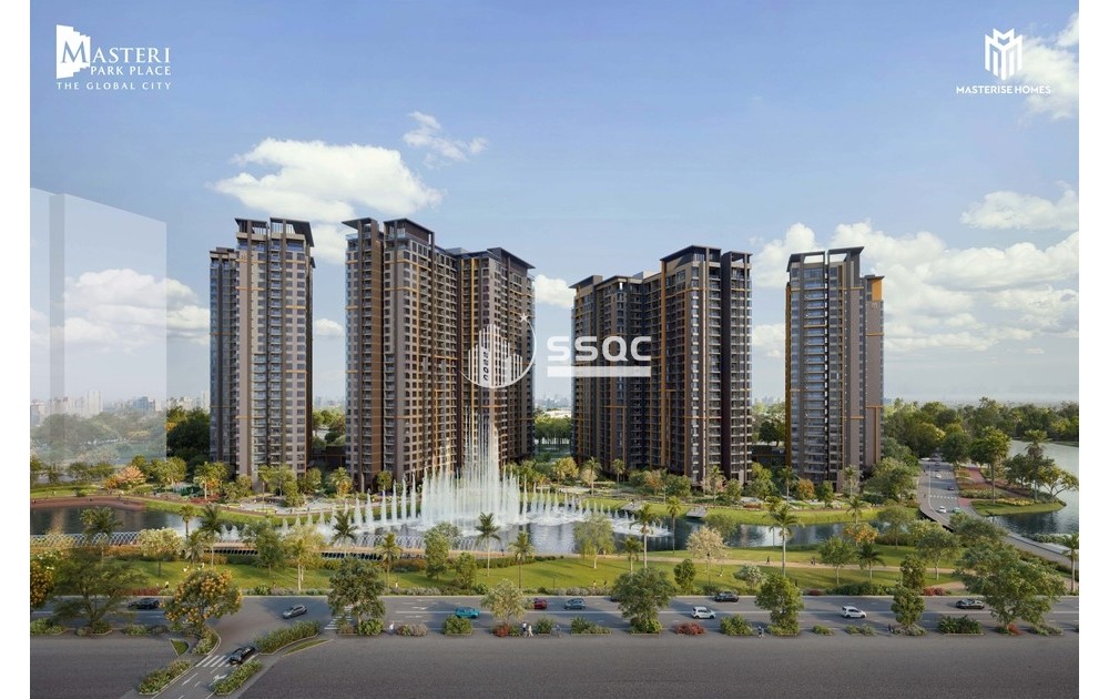 BÁN CĂN HỘ MASTERI PARK PLACE 1 PN 57.1M2 GIÁ GỐC TỪ CHỦ ĐẦU TƯ HỖ TRỢ 24/7